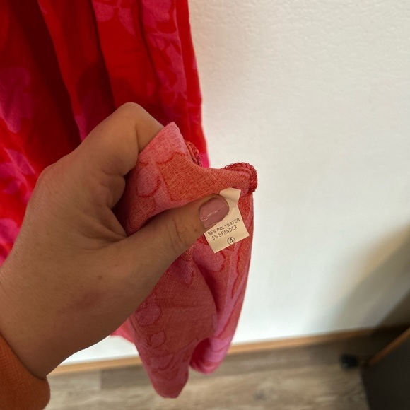 Floral blooming Large Boho Long Dress Women V Neck Floral Print Maxi - Picture 5 of 14